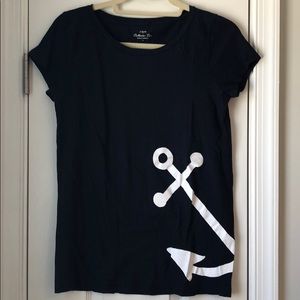 JCrew Navy Anchor TShirt ⚓️